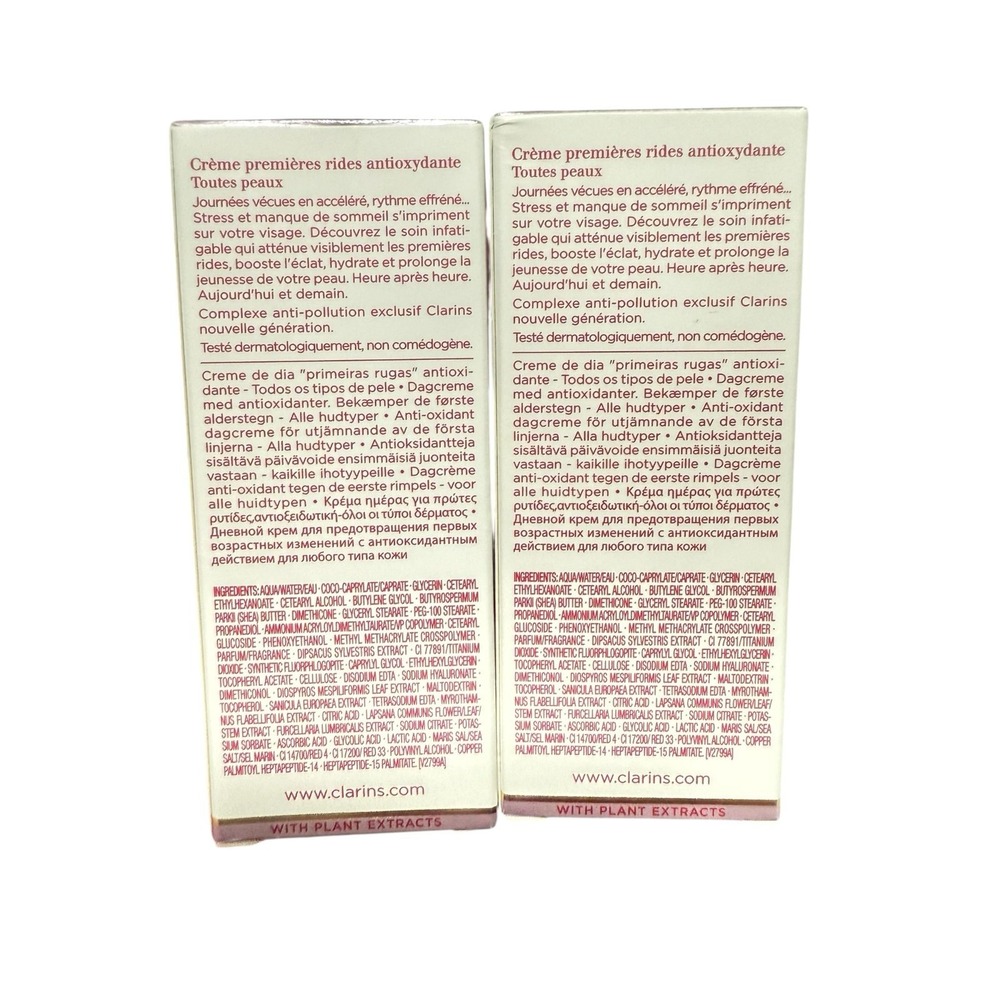 Clarins One-step Facial Cleanser 1.7 Oz with orange extract lot of 2 - Picture 4 of 6